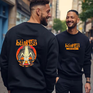 Blink 182 Austin Tour, Vintage Graphic  Sweatshirt 2 Sided  Gift For Fan
